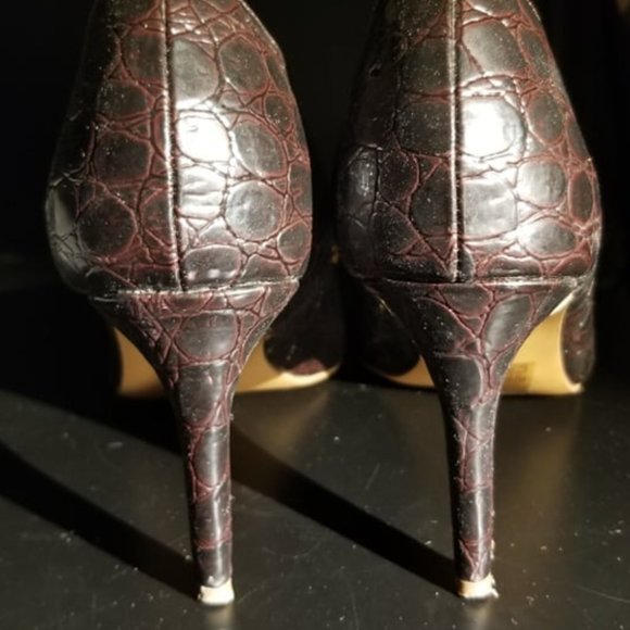 Pointed Toe High Heel Loafers - Picture 3 of 5